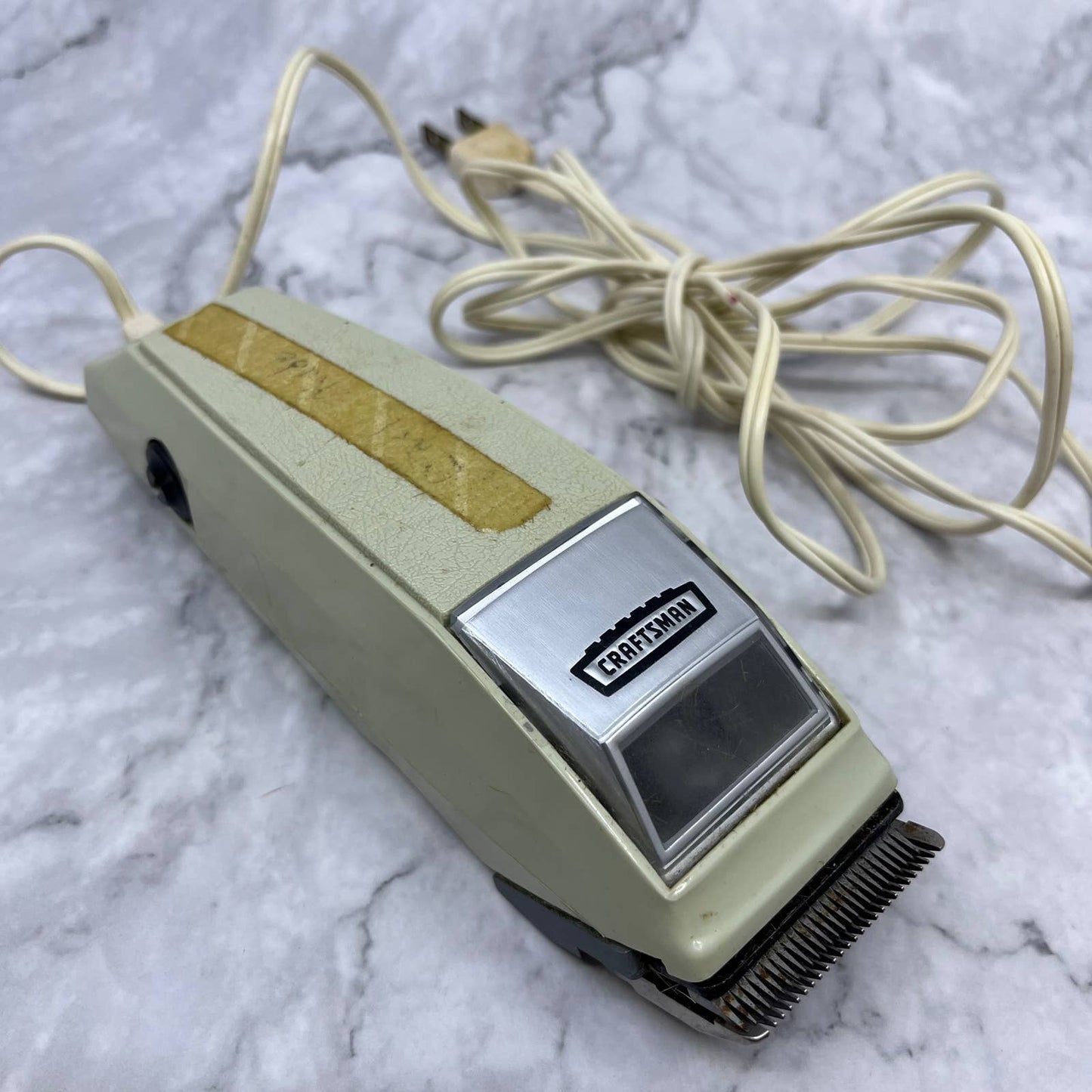 VTG Sears Roebuck Hair Trimmer 758.9362 Craftsman Adjustable Clippers WORKS TE3