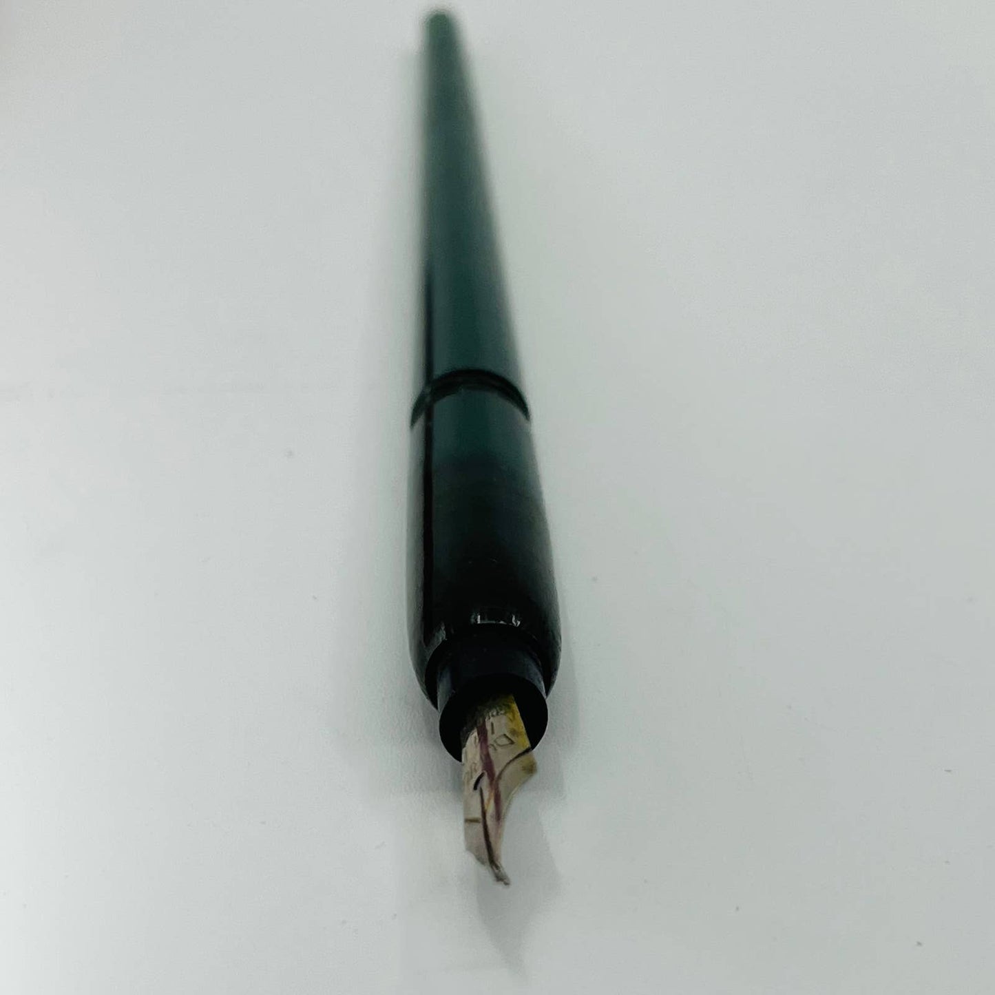 VTG Fountain Dip Pen Celluloid Turquoise w/ Durium Nib SB3