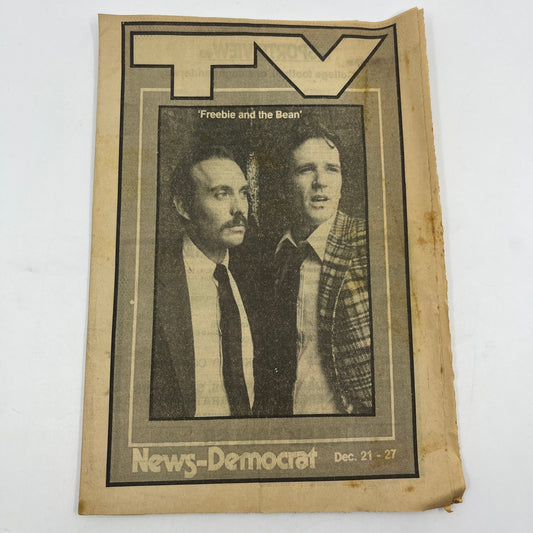 1980 Dec 21 Bellville IL News-Democrat TV Listings Freebie and the Bean L4-1