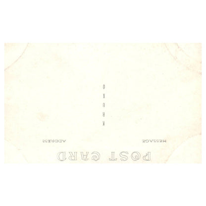 WWI Man O' War Heading to France 1918 - Original Postcard RPPC TJ8-4