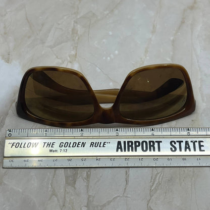 Retro Brown Toffee Mirrored Sunglasses Eyeglasses Frames TJ1-G4-9