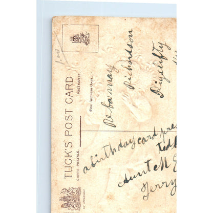 Birthday Series No. 250 Raphael Tuck Original Postcard P2-12