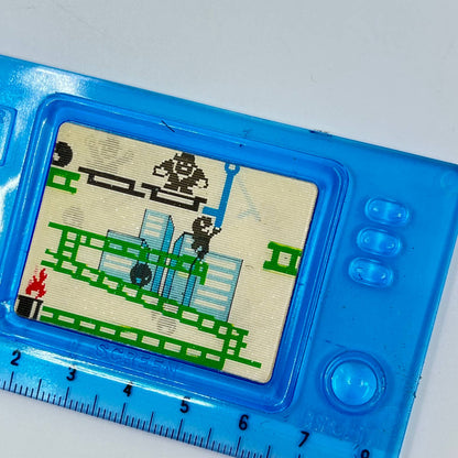 Vintage Ruler & Game Lenticular Arcade Game Blue RARE 3.5” SD3