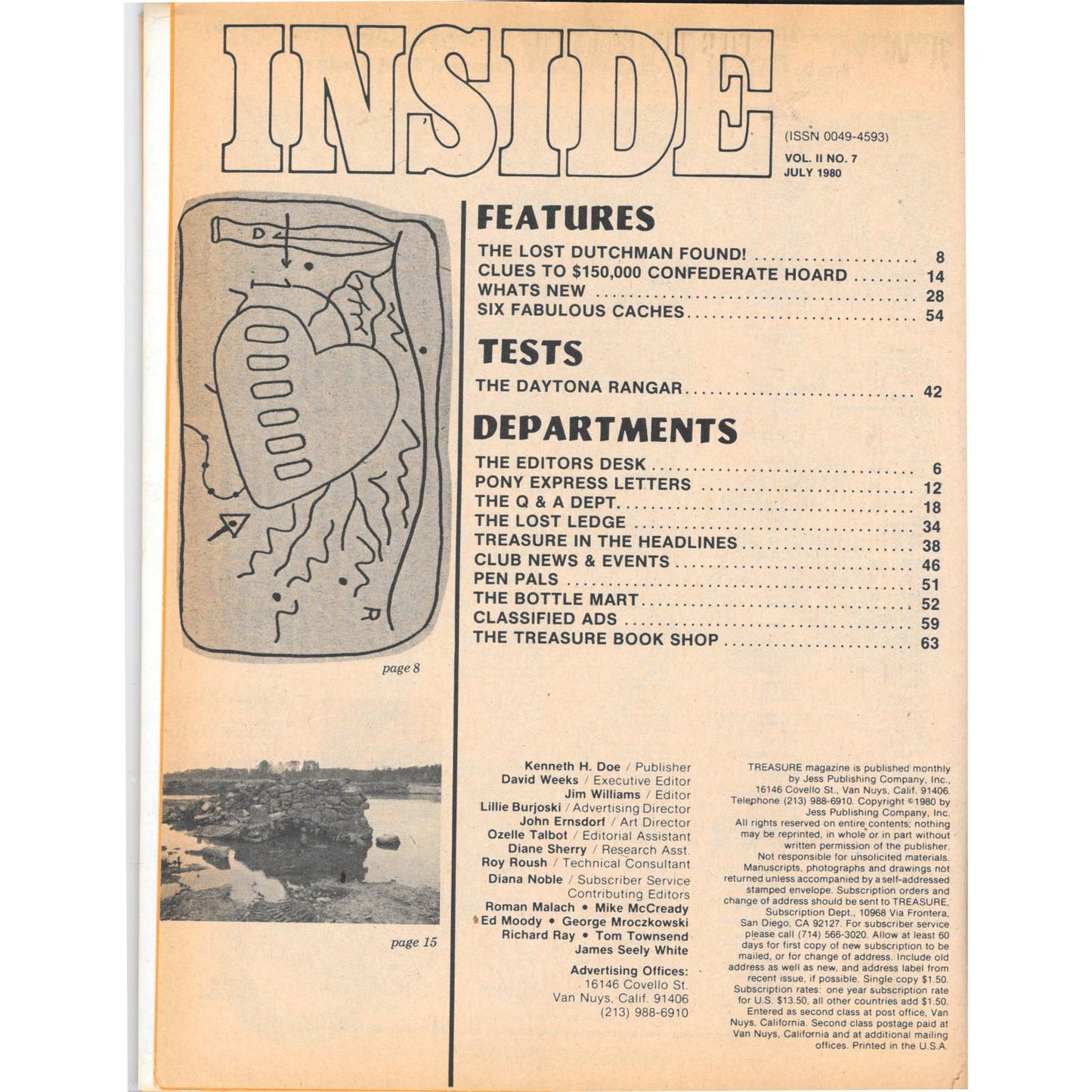 Treasure Magazine - Treasure Hunting Gold Mining Metal Detecting July 1980 M5