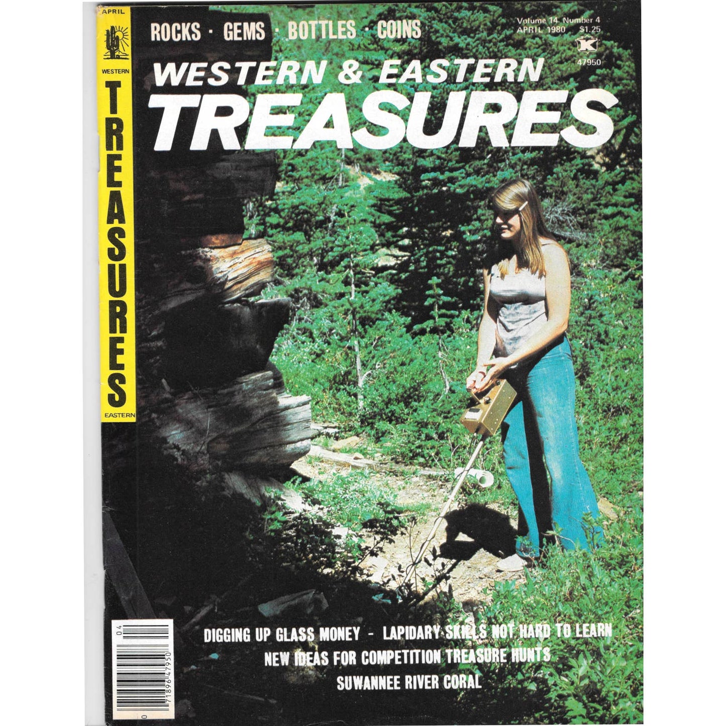 Western & Eastern Treasures Magazine Mines, Buried, Metal Detecting Apr 1980 MB2