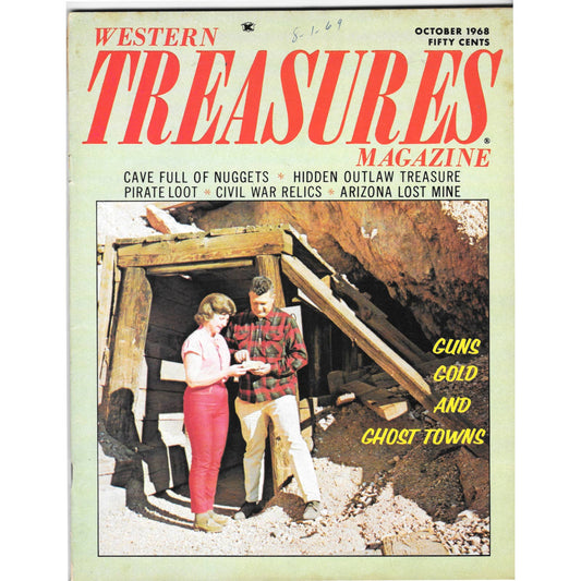 Western Treasures Magazine - Treasure Hunting Gold Metal Detecting Oct 1968 M5