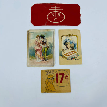 Antique Lot of 4 Nabisco National Biscuit Company Advertising Pieces SA7