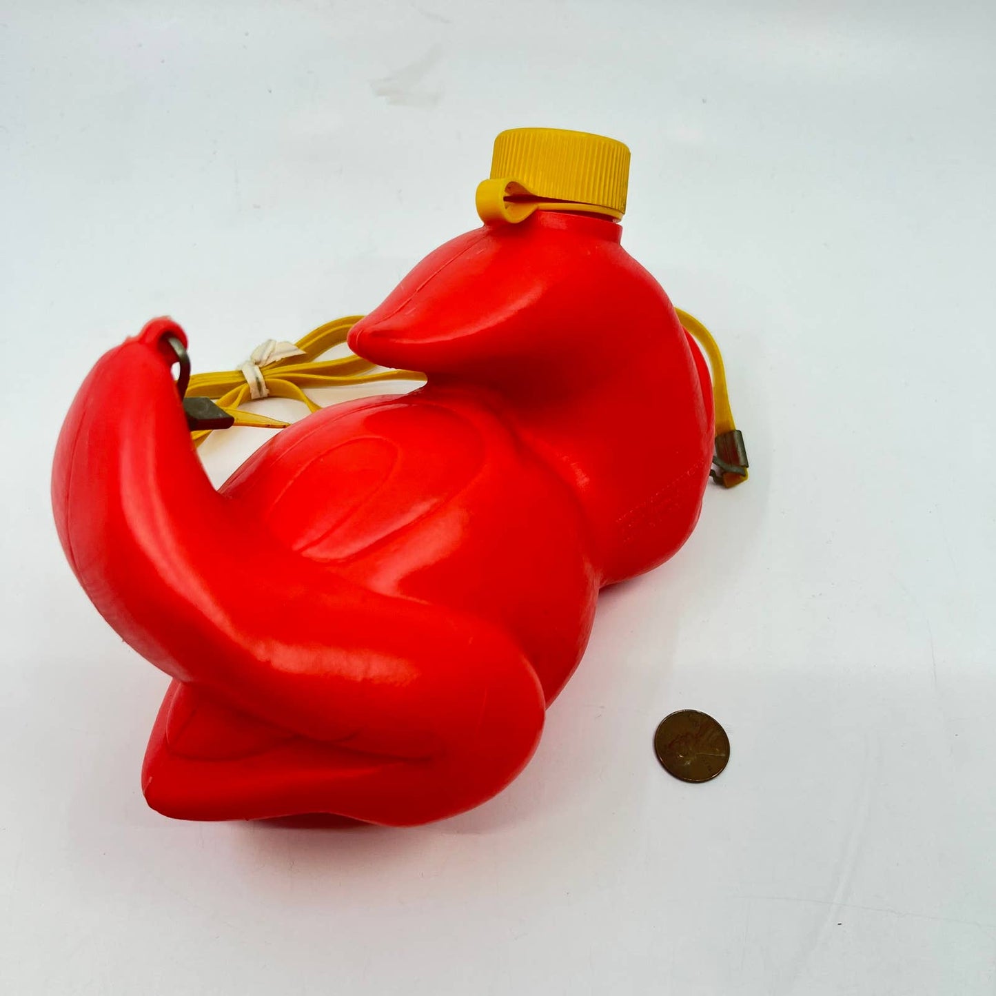 1957 Woody Woodpecker Red Blow Mold Canteen TE5