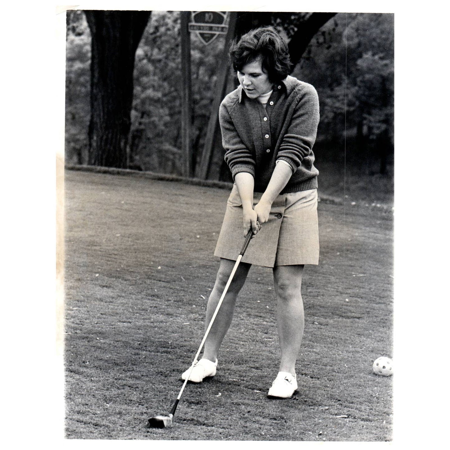 1969 Original Press Photo Ladies' PGA Golf Nancy Patch ~8x10 AD1