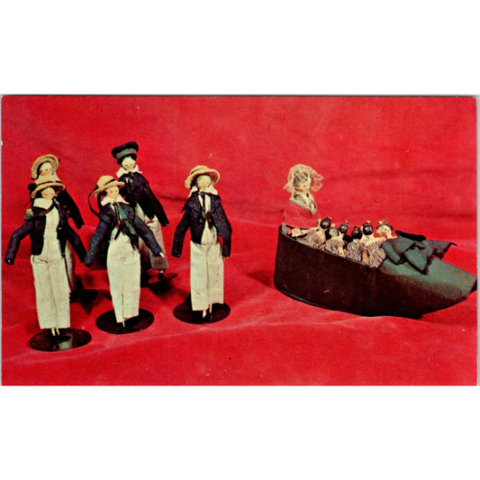 Early Woodies at Mary Merritt's Doll Museum Douglasville Original Postcard PB6