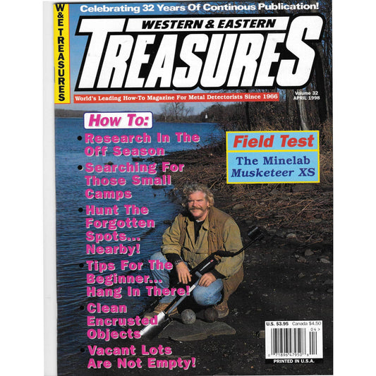 Western & Eastern Treasures Magazine - Treasure Hunting April 1998 M6