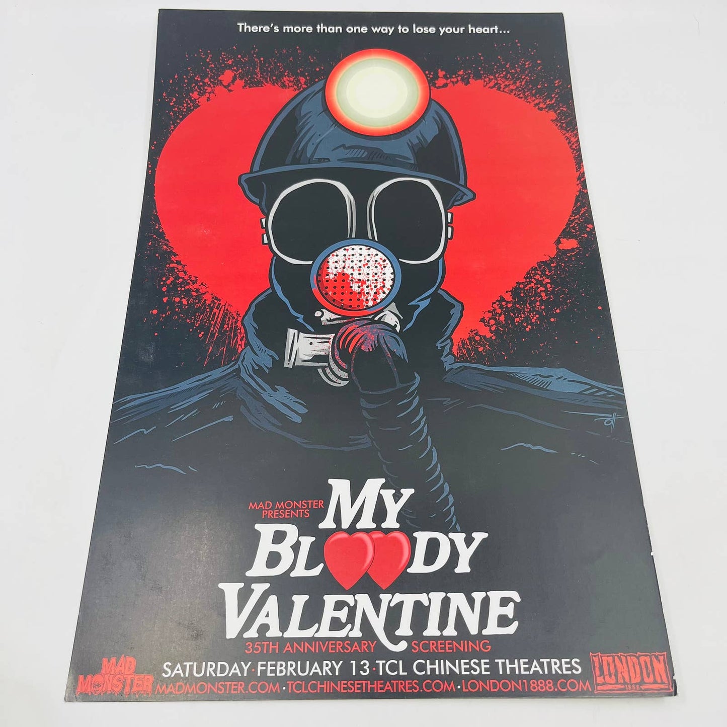 My Bloody Valentine Christopher Ott Limited Edition Movie Poster 11x17 FL2