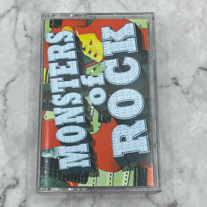 Monsters of Rock Ratt Warrant Poison Cinderella Europe Cassette Tape TB5-10