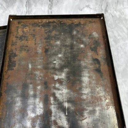 Vintage Stainless Steel Letterpress Galley Trays SET OF 4 - 9x13 TJ5