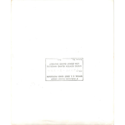 c1970 Original Photograph USCG Coast Guard Staten Island Divers 8x10 AD6