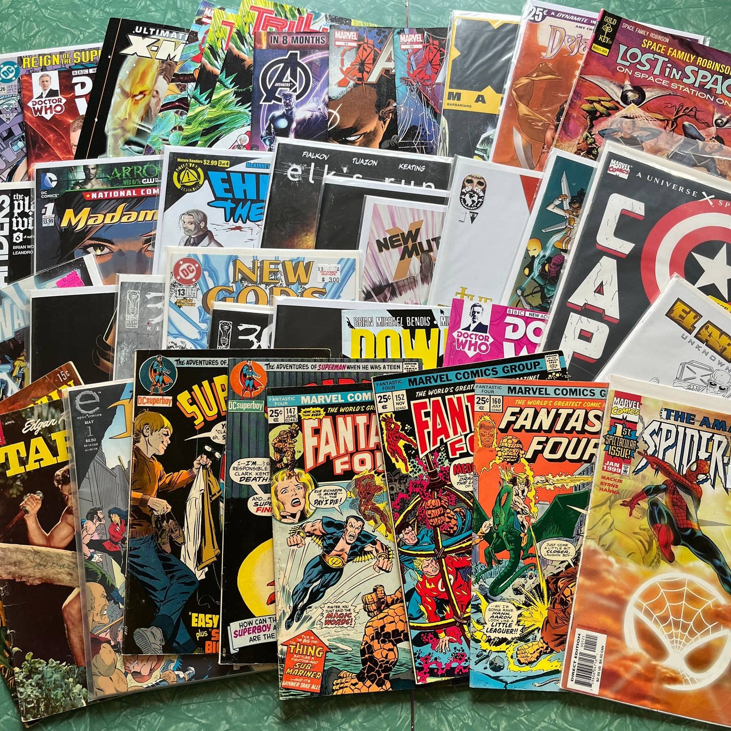 Huge Collection LOADED Long Box Lot of Comics: DC Marvel Indy CGC CBCS Graded