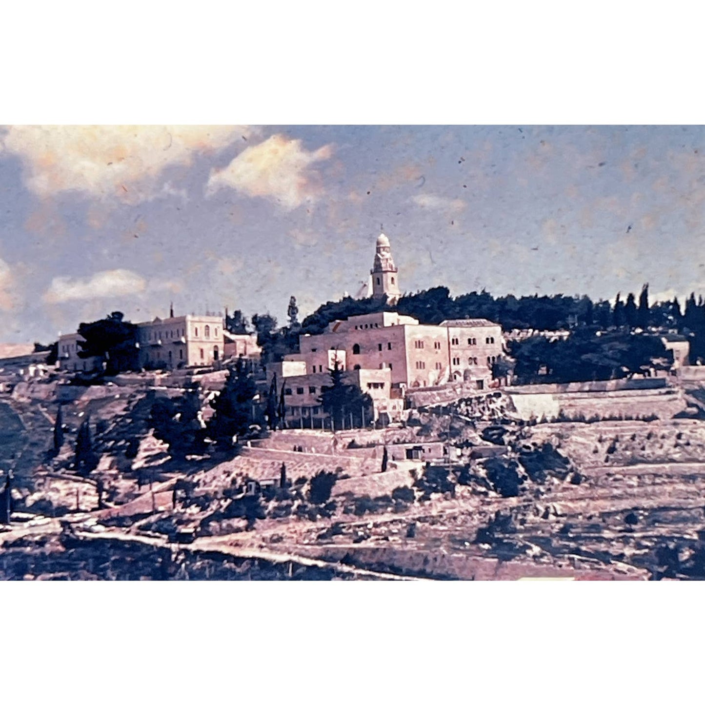 1960s Israel Holy Land in Color Jerusalem Set of 6 2x2 Slides TK2-S2-8
