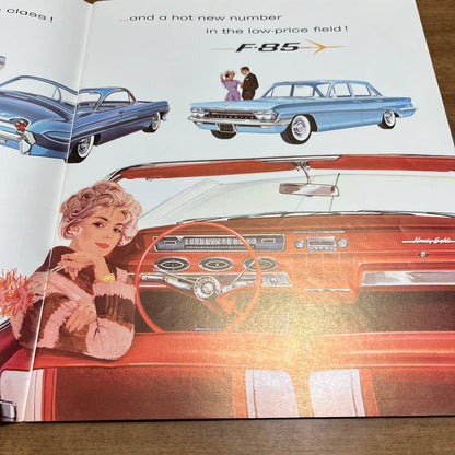 1961 Oldsmobile Full Size Booklet/brochure '61 Olds Super 88/classic 98/f-85 B2