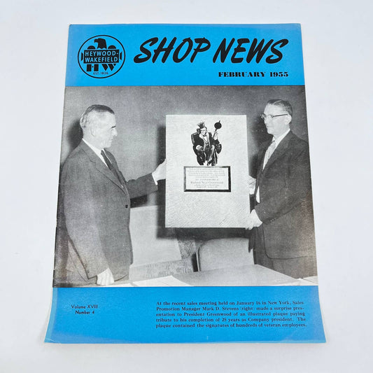 1955 Heywood-Wakefield Shop News Company Newsletter TC6