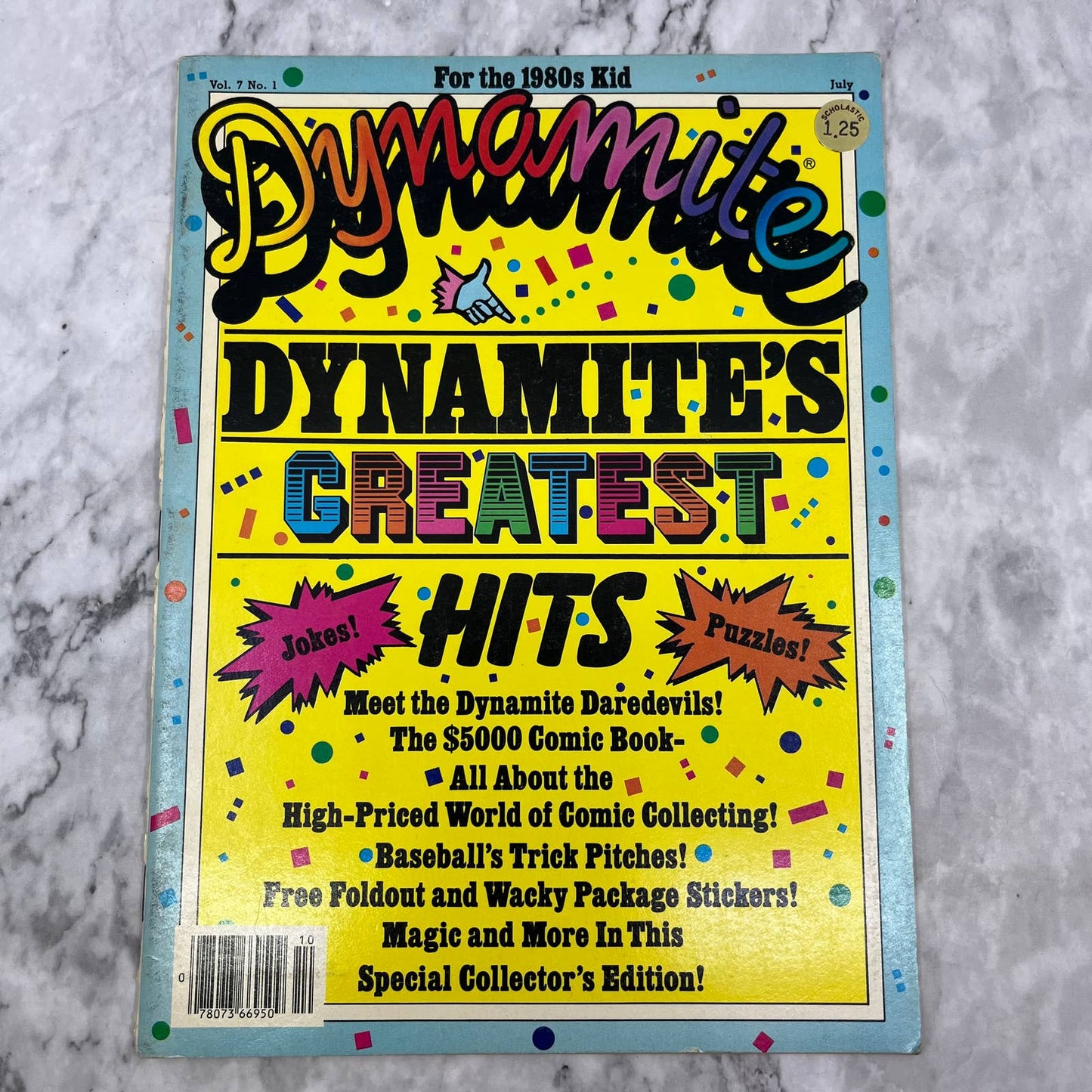 Vintage Dynamite Magazine #110 (1983) Dynamite's Greatest Hits TJ4