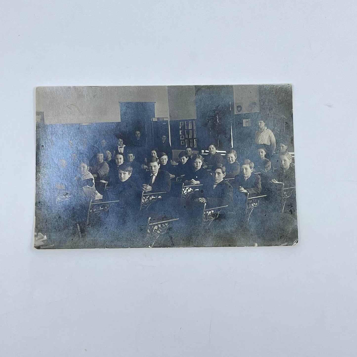 1910s RPPC Postcard Ladysmith School Class Photo SC9
