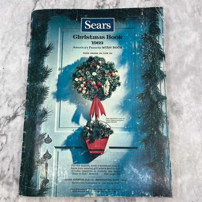 1969 Sears Christmas Wish Book Catalog GI Joe Barbie Hot Wheels Legos S3