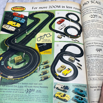 1967 Sears Christmas Wish Book Catalog GI Joe Barbie Toys Gifts S3