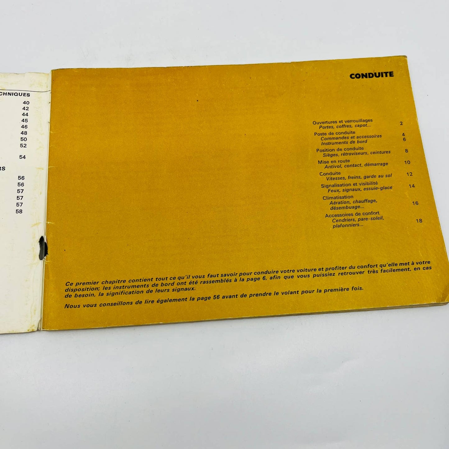 1970 Citroën DS Injection Electronique Owner’s Manual Notice D’Emploi French BA1