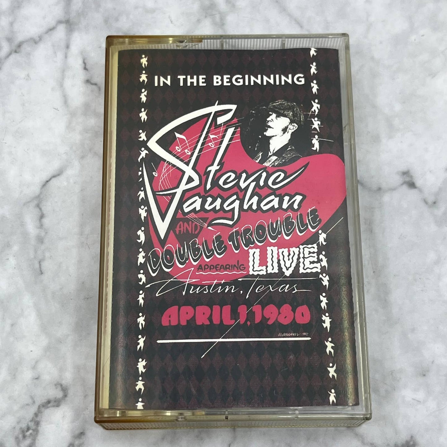 Stevie Ray Vaughan And Double Trouble In The Beginning Cassette Tape TB5-13
