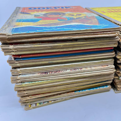 Huge Lot of 48 Vintage Golden Books Mostly 1950s-1980s