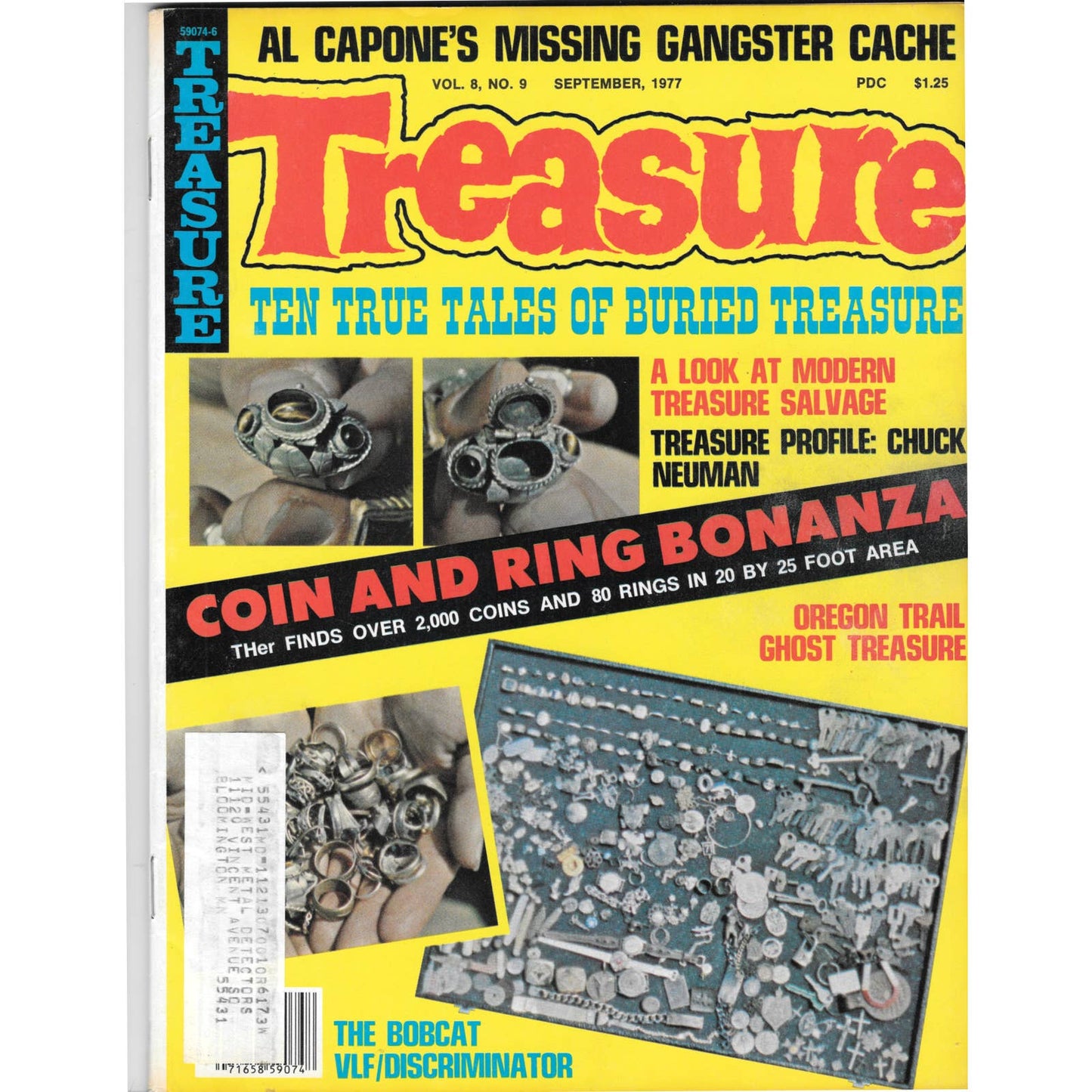 Treasure Magazine - Treasure Hunting Metal Detecting Sept 1977 M3