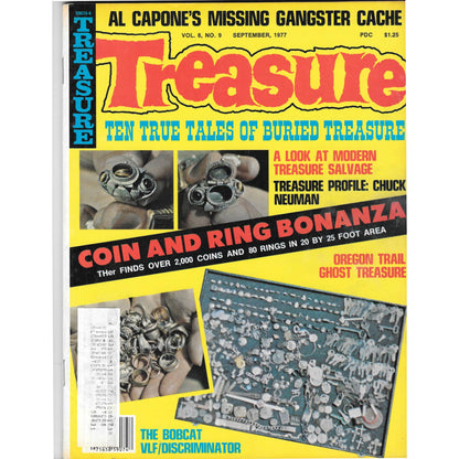 Treasure Magazine - Treasure Hunting Metal Detecting Sept 1977 M3