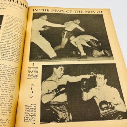 1948 May - The Ring Boxing Magazine – Ezzard Charles Cover TA5