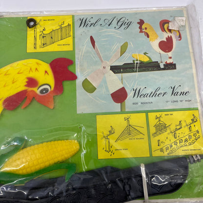 ArtLine Rooster WirlaGig Weather Vane Decoration Chicken NOS SEALED TG5