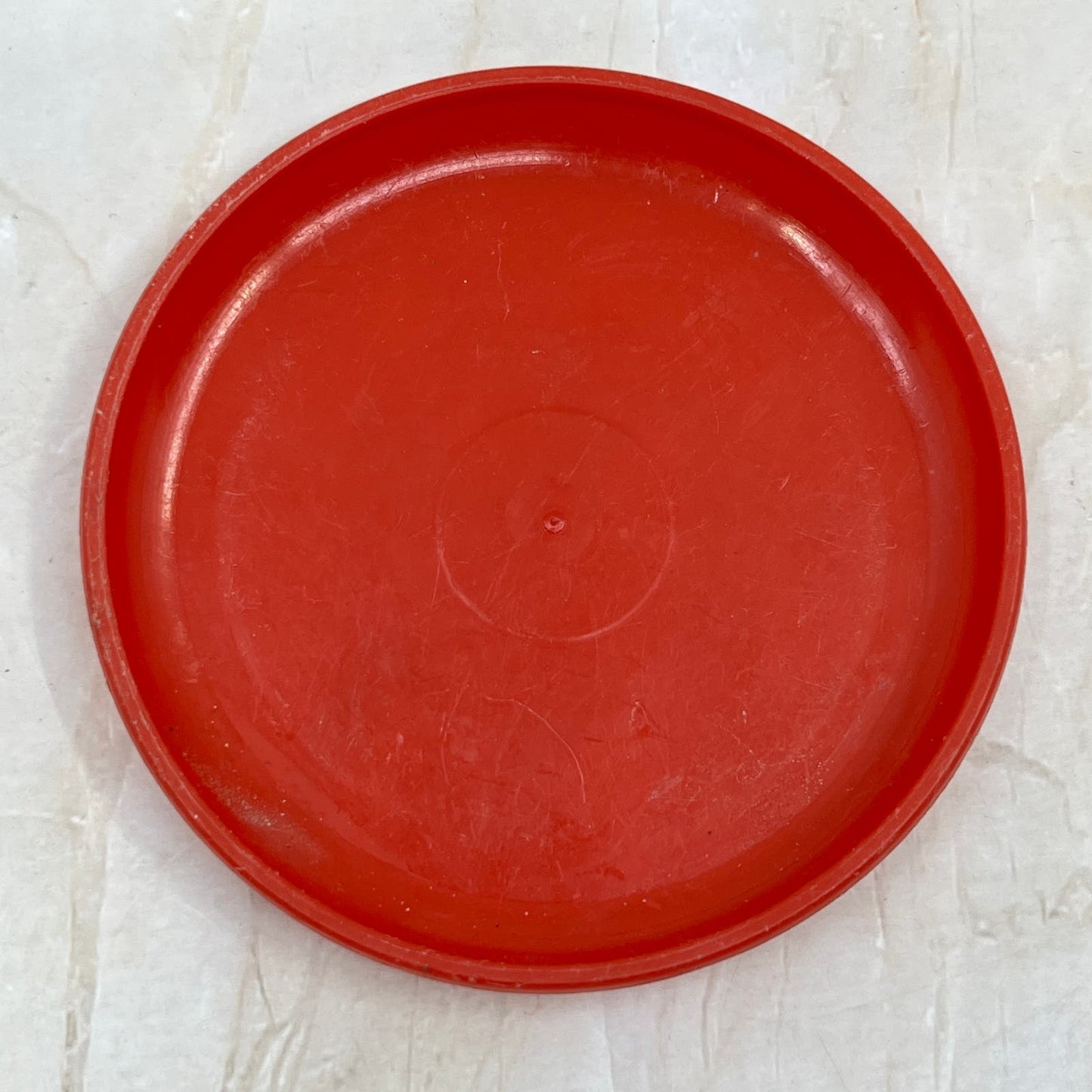 Vintage Trix Cereal Premium Red Flying Disc 3.75” TE5-S2