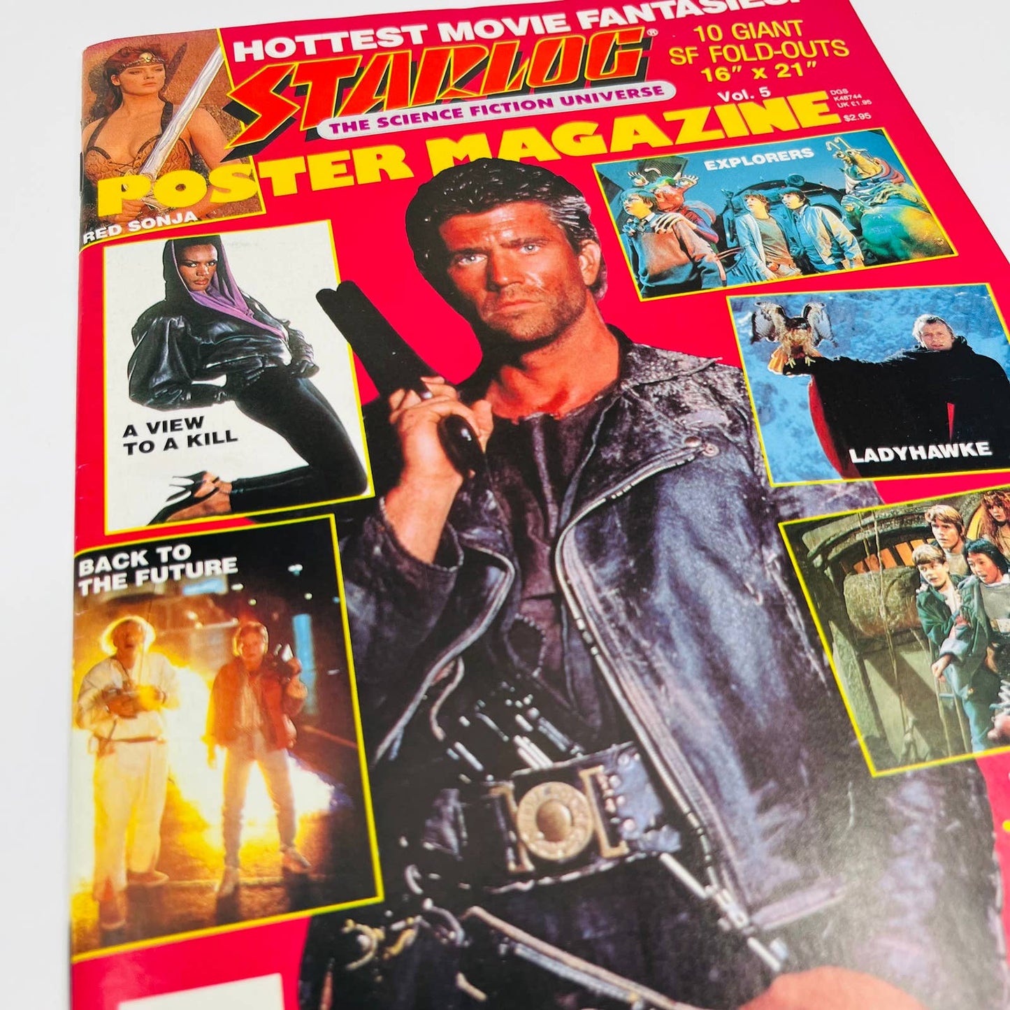 Complete 1985 STARLOG POSTER MAGAZINE #5 MAD MAX GOONIES BACK to the FUTURE BA1