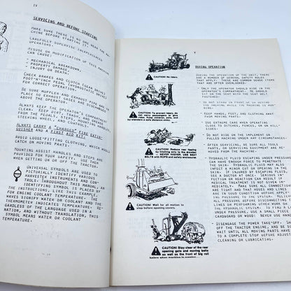 International Harvester Service Training Manual 5088 5288 5488 Tractors TF8-4