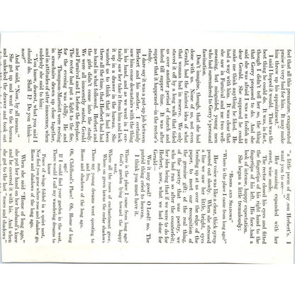 A Little Poem of My Son Herbert's F. Walter Taylor - 1921 Original Print TJ7-L