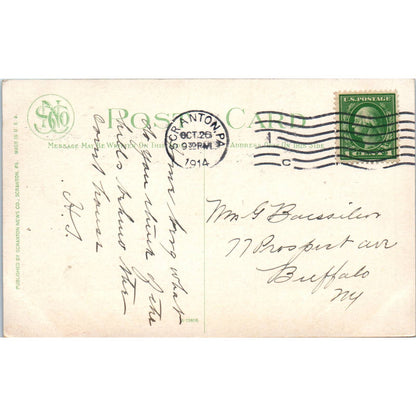1914 Postcard Court House, Scranton PA TD9-P1