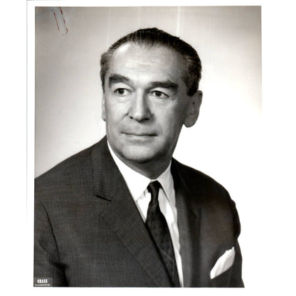 Ambassador Jerzy Michalowski of the Polish Embassy 8x10 Original Photo TK1-P11