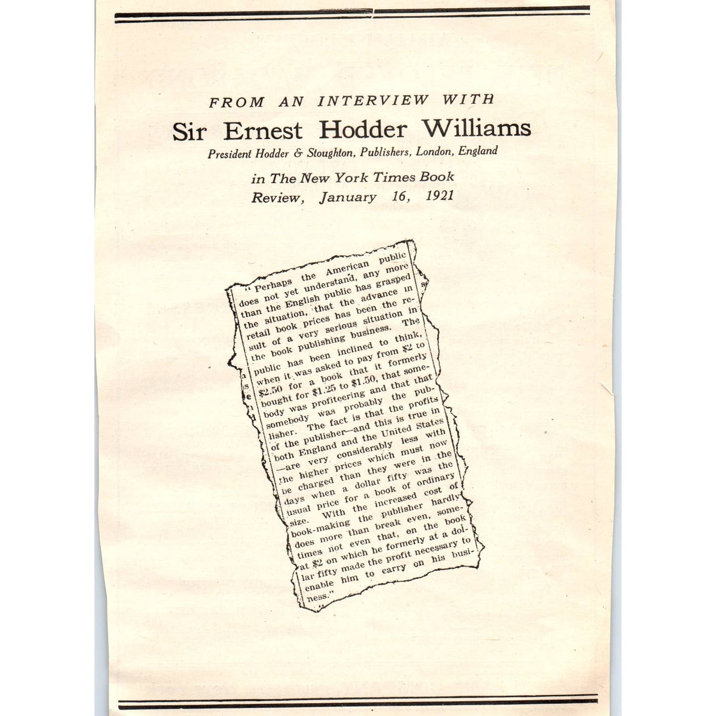c1920 Harper's Magazine Ad - William J. Locke's New Beloved Vagabond TF6-1