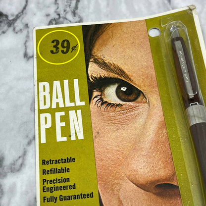 Vintage Everglide Ballpoint Pen NOS In Package SF1