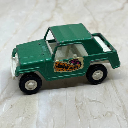 1970  Diecast Tootsietoy Toy "Jeepster" Jumpin Jeeper Willys Green TC5-S2