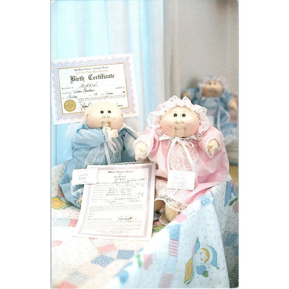 Original Cabbage Patch Kids 1984 Original Postcard PB9