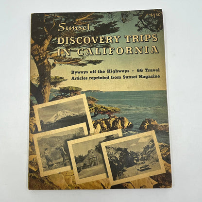 1955 Sunset Discovery Trips in California - 1st Edition - Highway 66 TG6