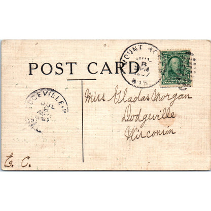 When You Marry... Children Humor 1909 Original Postcard PB1