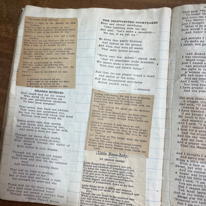 Early 1900s One-of-a-Kind Scrapbook of Collected Poetry from Newspapers L2-2