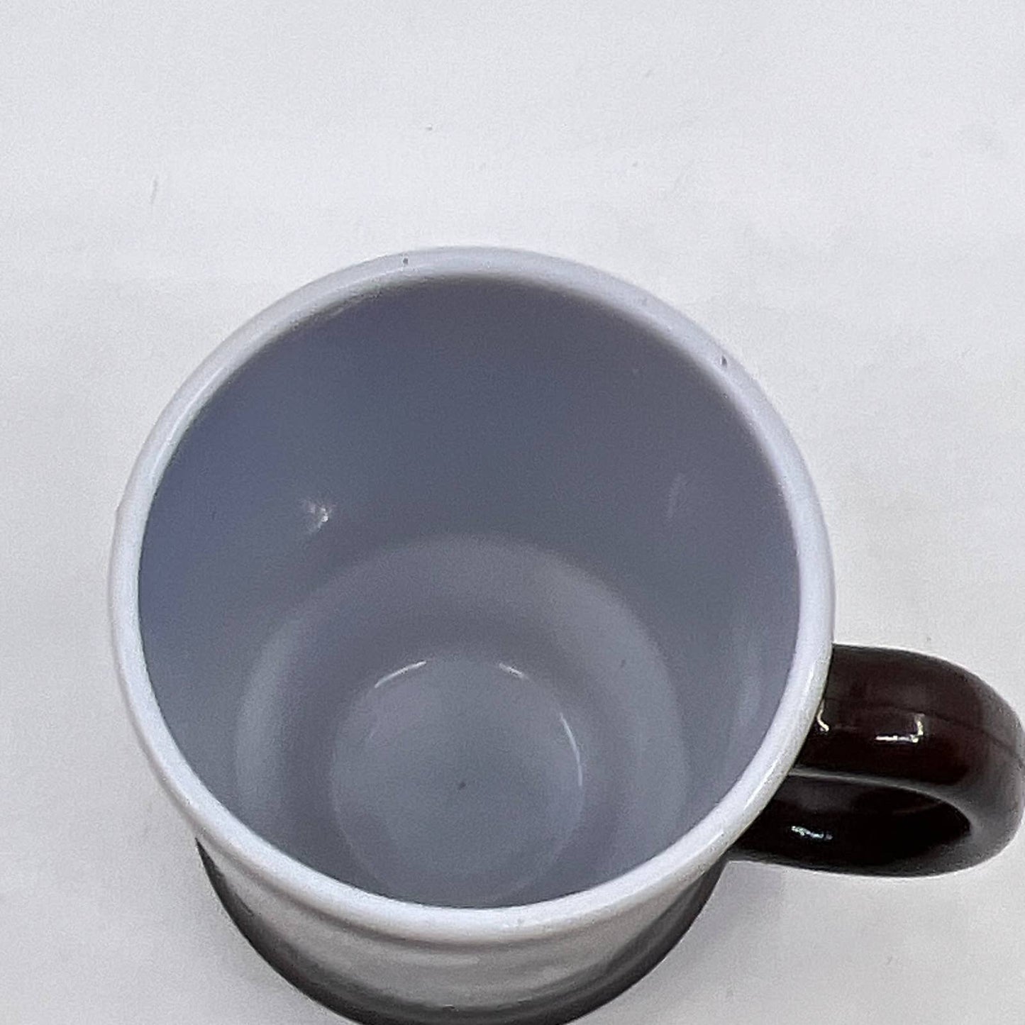 Vtg Milk Glass National Fresh Water Fishing Hall Of Fame Mug Cup Hayward WI TI3