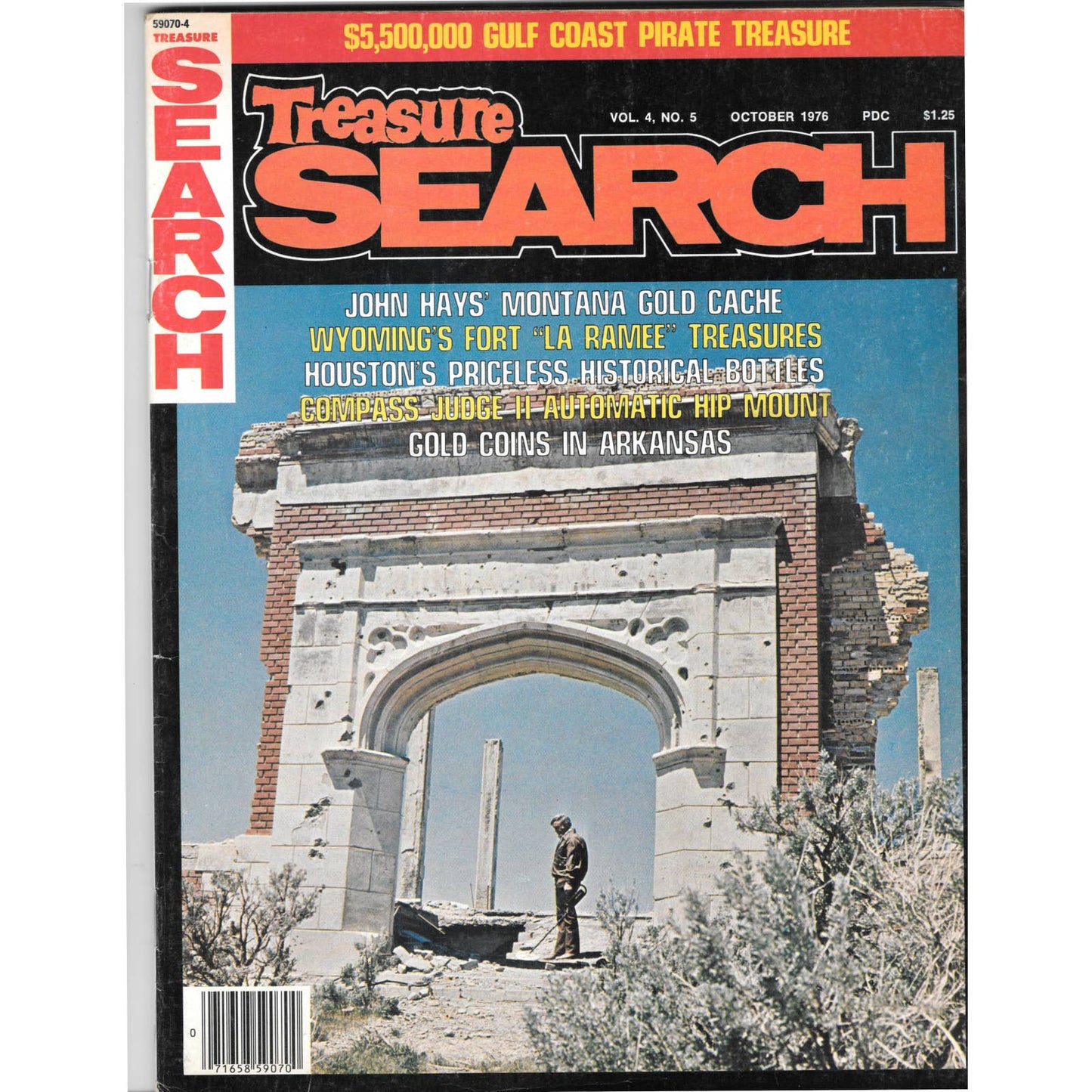 Treasure Search Magazine - Treasure Hunting Metal Detecting Oct 1976 M3