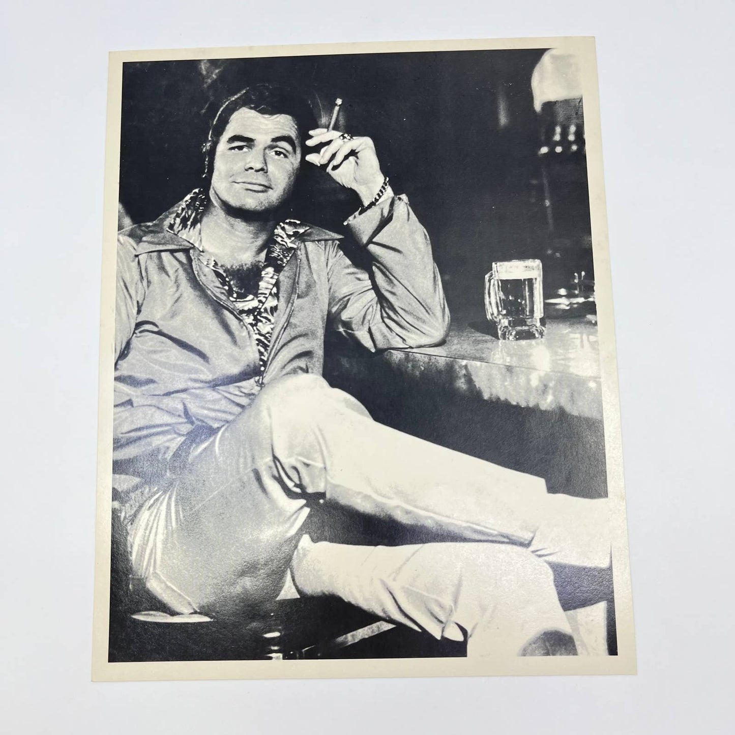 Vintage Burt Reynolds Photo Movie Still Black & White 8x10 AB4-25